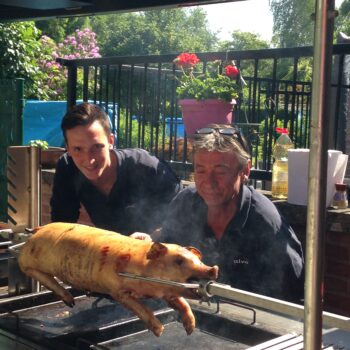 Varkentje op de BBQ